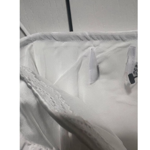 Princess Polly Snowbird White Mini Dress size 4 - Picture 8 of 8